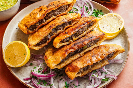 Arais with Meat Sandwiches