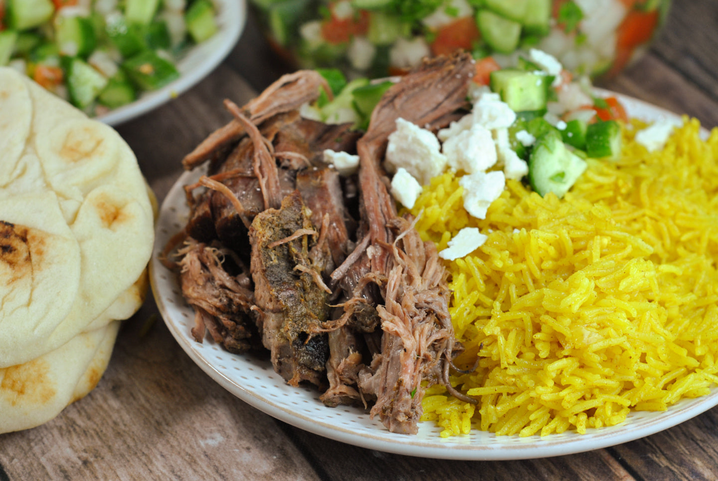 Beef Shawarma Platter